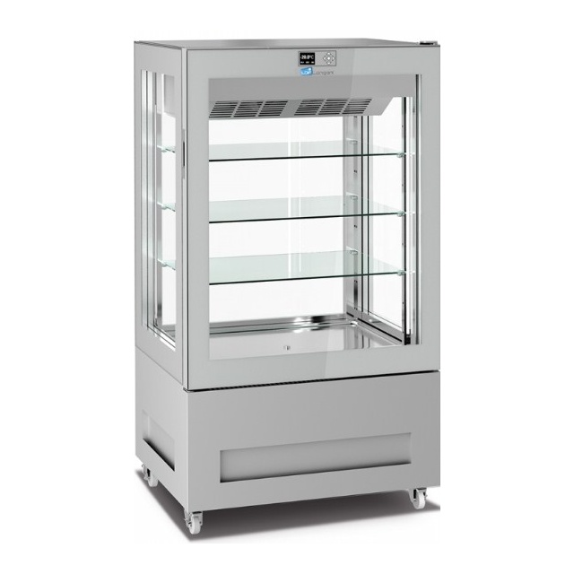Vitrina de vinuri Arte Vino OXP1T98NPD capacitate 98 sticle temperatura 0/+35°C negru