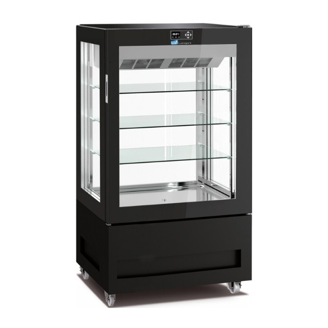 Vitrina de vinuri Arte Vino OXP1T98NPD capacitate 98 sticle temperatura 0/+35°C negru