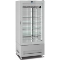Vitrina frigorifica pentru cofetarie Longoni 85-L Vitra 8311-L capacitate 600l 1 zona racire +5° -20°C argintiu