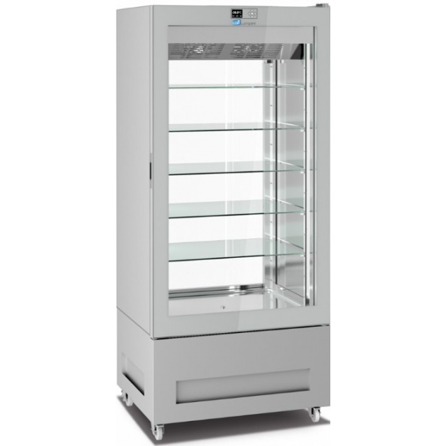 Vitrina de vinuri Arte Vino OXP1T98NPD capacitate 98 sticle temperatura 0/+35°C negru