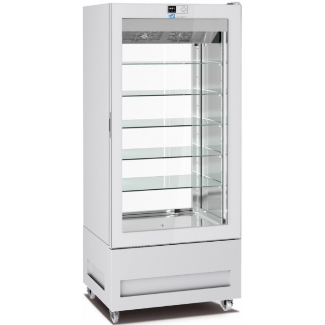 Vitrina de vinuri Arte Vino OXP1T98NPD capacitate 98 sticle temperatura 0/+35°C negru
