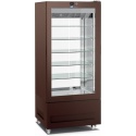 Vitrina frigorifica pentru cofetarie Longoni 85-L Vitra 8312-L capacitate 600l 1 zona racire +5° -20°C maro