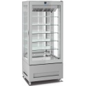 Vitrina frigorifica pentru cofetarie Longoni 85-L Vitra 8313-L capacitate 600l 1 zona racire +5° -20°C argintiu