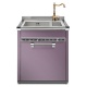 MASCA CU CHIUVETA BUCATARIE STEEL ASCOT A7S-L2, 1 + 1/2 CUVE