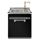 MASCA CU CHIUVETA BUCATARIE STEEL ASCOT A7S-L2, 1 + 1/2 CUVE
