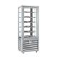 Vitrina cofetarie Tecfrigo MUSA 120 Q, capacitate 120 l, temperatura -15/-21 ºC, negru