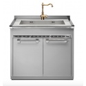 MASCA CU CHIUVETA BUCATARIE STEEL ASCOT A9S-L1G, 2 USI, INOX