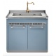 MASCA CU CHIUVETA BUCATARIE STEEL ASCOT A9S-L1G, 2 USI, INOX