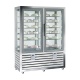 Vitrina cofetarie Tecfrigo MUSA 120 Q, capacitate 120 l, temperatura -15/-21 ºC, negru