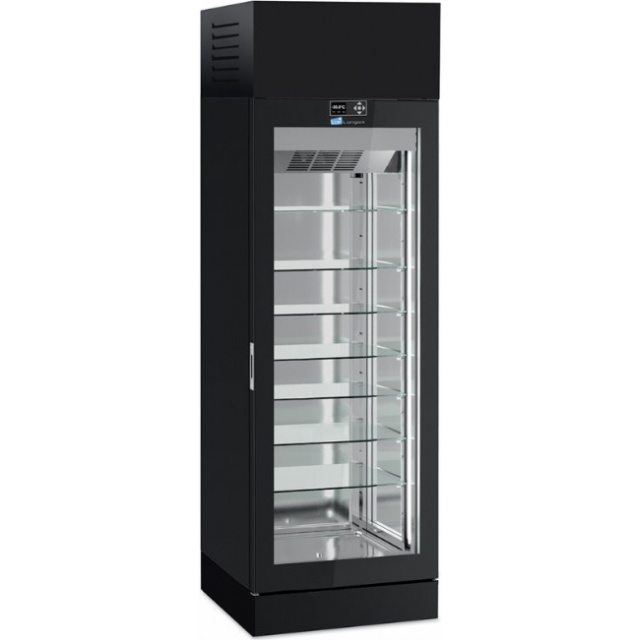 Vitrina de vinuri Arte Vino OXP1T98NPD capacitate 98 sticle temperatura 0/+35°C negru