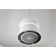 HOTA PENTRU INSULA BUCATARIE AIRFORCE SOPHIE CCSOP5035, 50 CM, INOX / ALB