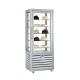 Vitrina frigorifica cofetarie Silfer Neo NPS 450 V, 5 rafturi, capacitate 427 l, temperatura +4°/+10° C, inox Vitrina frigorifica cofetarie Silfer Neo NPS 450 V, 5 rafturi, capacitate 427 l, temperatura +4°/+10° C, inox