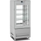 Vitrina frigorifica pentru cofetarie Longoni 65-S Vitra 6412-S capacitate 300l 1 zona racire -2 /+15°C argintiu