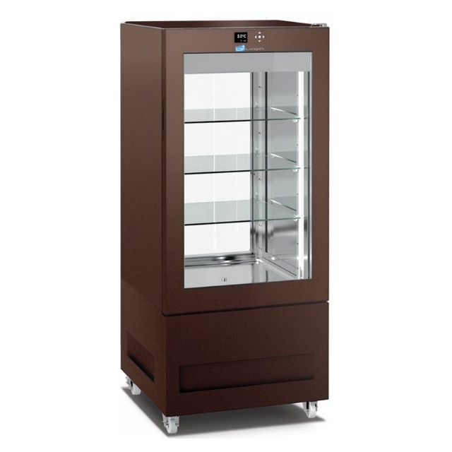 Vitrina de vinuri Arte Vino OXP1T98NPD capacitate 98 sticle temperatura 0/+35°C negru