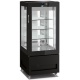 Vitrina frigorifica pentru cofetarie Longoni 65-S Vitra 6413-S capacitate 300l 1 zona racire -2 /+15°C negru Vitrina frigorifica pentru cofetarie Longoni 65-S Vitra 6413-S capacitate 300l 1 zona racire -2 /+15°C negru