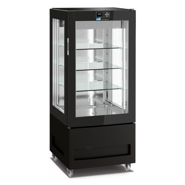 Vitrina de vinuri Arte Vino OXP1T98NPD capacitate 98 sticle temperatura 0/+35°C negru