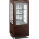 Vitrina frigorifica pentru cofetarie Longoni 65-S Vitra 6413-S capacitate 300l 1 zona racire -2 /+15°C maro