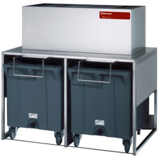 Unitate pentru depozitare cuburi de gheata pline Diamond DROLBIN/15, cu 2 carucioare x 108 kg