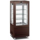 Vitrina frigorifica pentru cofetarie Longoni 65-S Vitra 6414-S capacitate 300l 1 zona racire -2 /+15°C maro