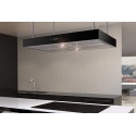 HOTA PENTRU INSULA BUCATARIE AIRFORCE AXIAL CCF161A9027, 90 CM, INOX / NEGRU