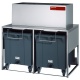 Masina de facut cuburi de gheata Diamond ICE22A-R2, productie 22 kg, condensator aer