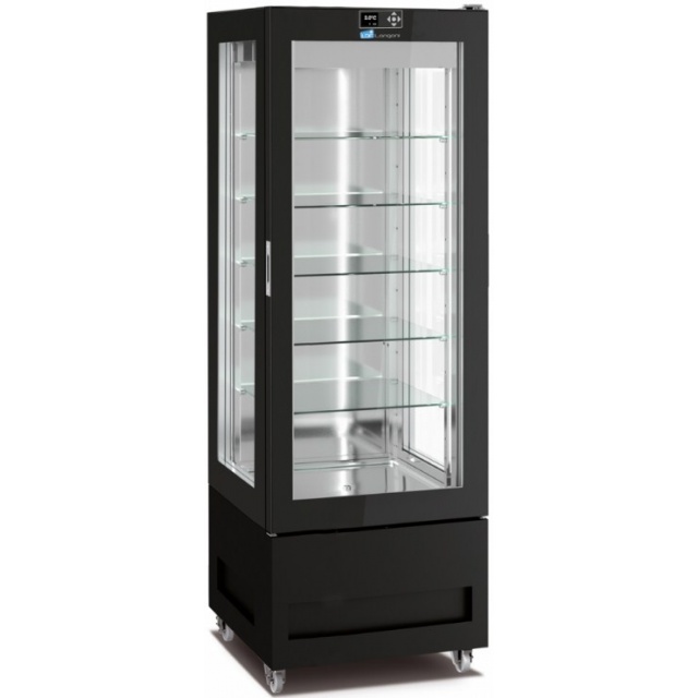 Vitrina de vinuri Arte Vino OXP1T98NPD capacitate 98 sticle temperatura 0/+35°C negru