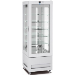 Vitrina frigorifica pentru cofetarie Longoni 65-L Vitra 6413-L capacitate 450l 1 zona racire -2 /+15°C alb