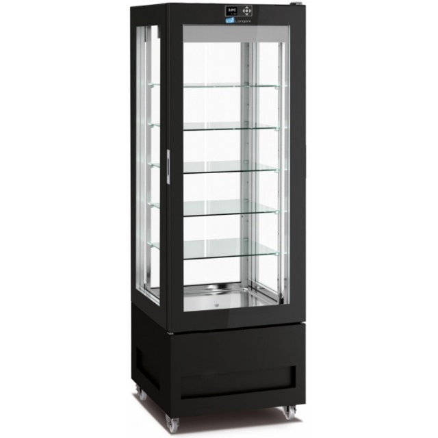 Vitrina de vinuri Arte Vino OXP1T98NPD capacitate 98 sticle temperatura 0/+35°C negru