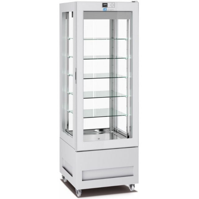 Vitrina frigorifica pentru cofetarie Longoni 65-L Vitra 6414-L capacitate 450l 1 zona racire -2 /+15°C alb