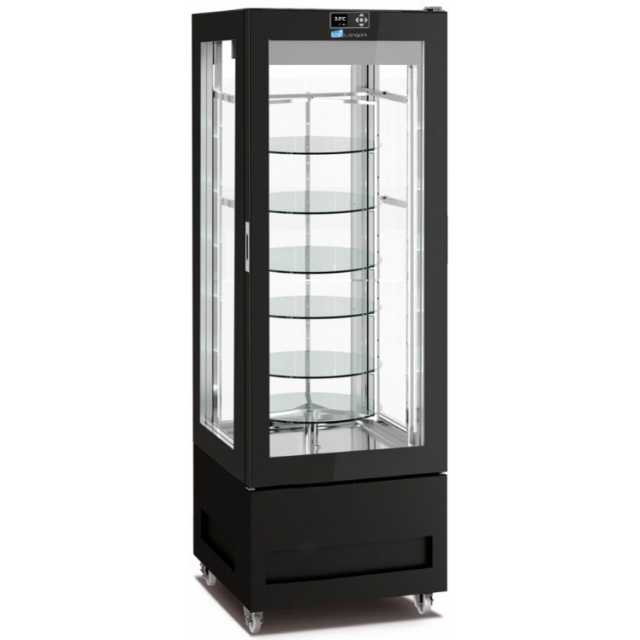 Vitrina de vinuri Arte Vino OXP1T98NPD capacitate 98 sticle temperatura 0/+35°C negru