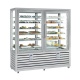 Vitrina frigorifica cofetarie Silfer Neo NGL 1200 S/S, 12 rafturi, 2 usi, 1082 l, -15°-25°C, inox