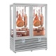 Vitrina cofetarie Tecfrigo MUSA 120 Q, capacitate 120 l, temperatura -15/-21 ºC, negru