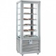 Vitrina cofetarie Tecfrigo MUSA 120 Q, capacitate 120 l, temperatura -15/-21 ºC, negru