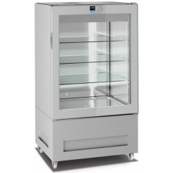 Vitrina de vinuri Arte Vino OXP1T98NPD capacitate 98 sticle temperatura 0/+35°C negru