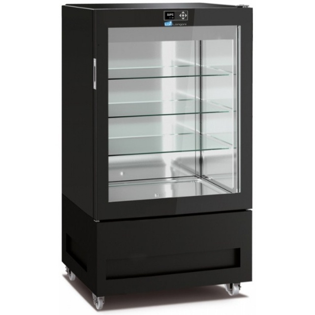 Vitrina de vinuri Arte Vino OXP1T98NPD capacitate 98 sticle temperatura 0/+35°C negru