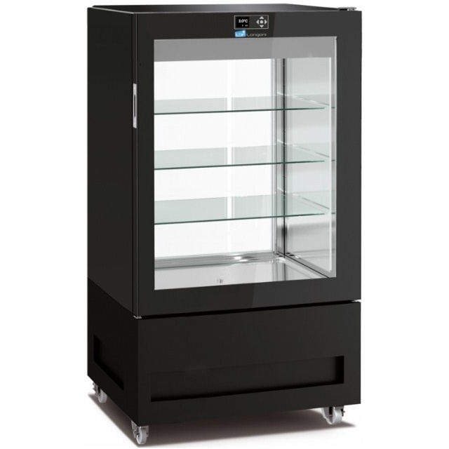 Vitrina de vinuri Arte Vino OXP1T98NPD capacitate 98 sticle temperatura 0/+35°C negru
