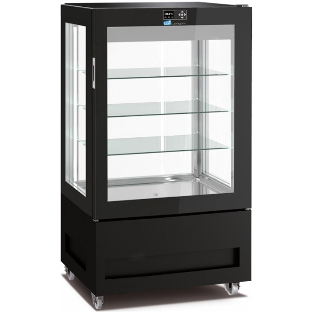 Vitrina de vinuri Arte Vino OXP1T98NPD capacitate 98 sticle temperatura 0/+35°C negru