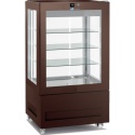 Vitrina frigorifica pentru cofetarie Longoni 85-S Vitra 8414-S capacitate 450l 1 zona racire -2 /+15°C maro