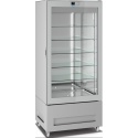 Vitrina frigorifica pentru cofetarie Longoni 85-L Vitra 8411-L capacitate 600l 1 zona racire -2 /+15°C argintiu