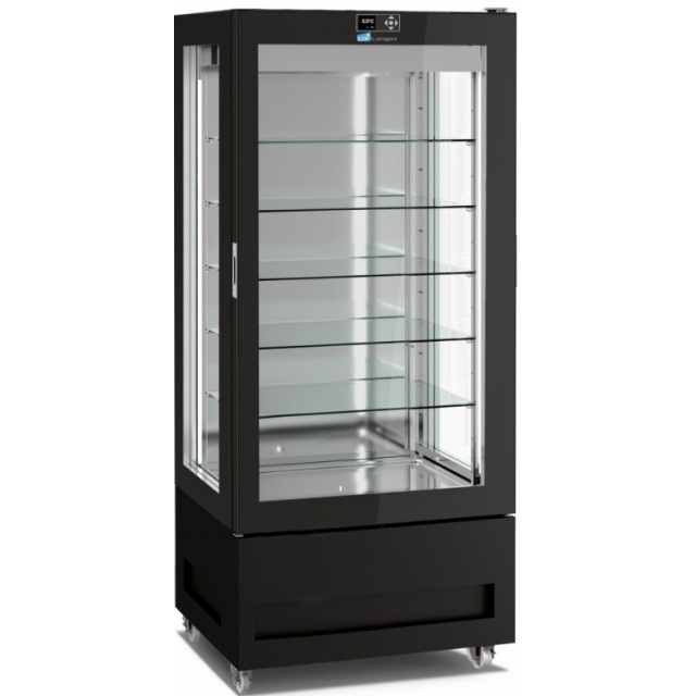 Vitrina de vinuri Arte Vino OXP1T98NPD capacitate 98 sticle temperatura 0/+35°C negru