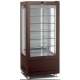 Vitrina frigorifica pentru cofetarie Longoni 85-L Vitra 8413-L capacitate 600l 1 zona racire -2 /+15°C maro