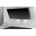 HOTA DE PERETE PENTRU BUCATARIE AIRFORCE F162 TLC, 60 CM, INOX / STICLA NEAGRA