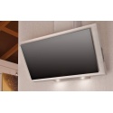 HOTA DE PERETE PENTRU BUCATARIE AIRFORCE F162 D2, 90 CM, INOX / STICLA NEAGRA
