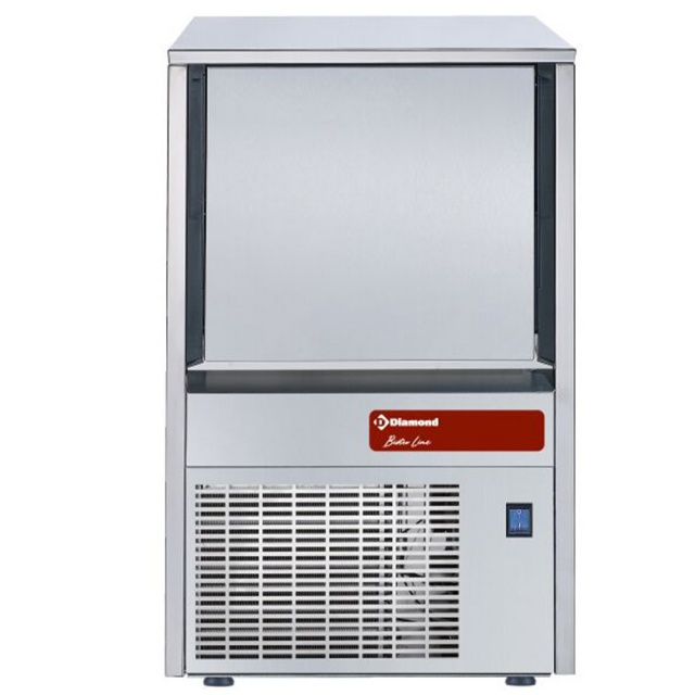 Masina de facut cuburi de gheata cu interior gol Diamond MXP-25A/N, productie 22 kg, condensator aer