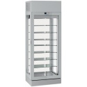 Vitrina frigorifica pentru cofetarie Longoni 85-XL Vitra 8414-XL capacitate 780l 1 zona racire -2 /+15°C argintiu