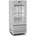 Vitrina frigorifica pentru măcelărie Longoni 65-S Vitra 6711-S capacitate 300l 1 zona racire ± 0 / + 4 ° C argintiu