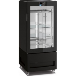 Vitrina frigorifica pentru măcelărie Longoni 65-S Vitra 6711-S capacitate 300l 1 zona racire ± 0 / + 4 ° C negru