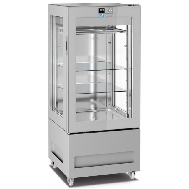 Vitrina de vinuri Arte Vino OXP1T98NPD capacitate 98 sticle temperatura 0/+35°C negru