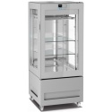Vitrina frigorifica pentru măcelărie Longoni 65-S Vitra 6713-S capacitate 300l 1 zona racire ± 0 / + 4 °C argintiu