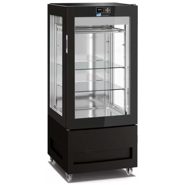 Vitrina de vinuri Arte Vino OXP1T98NPD capacitate 98 sticle temperatura 0/+35°C negru